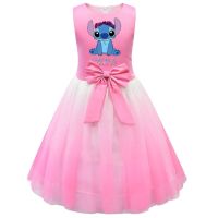 Stitch Boojiboo Girl Candy Dress Costume Kids Birthday Party Cosplay Costume New Year Girls Dress Christmas Princess Dresses