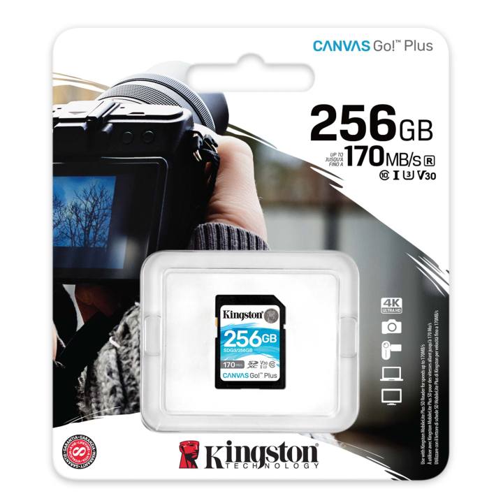 kingston-canvas-go-plus-sd-memory-card-256gb-ของแท้-ประกันศูนย์-limited-lifetime-warranty