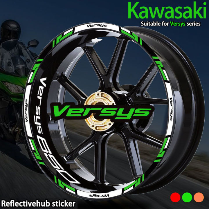 สติ๊กเกอร์เทปล้อรถจักรยานยนต์-kawasaki-versys-17-สำหรับ-kawasaki-versys-x-300-versys-650-versys-1000-2015-2022