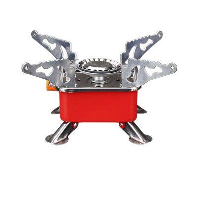 Camping Tourism Outdoor Entertainment Gas Stove Cooking Utensils Portable Ignition Stove Picnic Barbecue Cooking Heating Burner