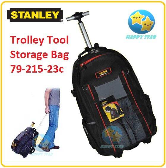 [100 ORIGINAL] STANLEY TOOL BAG TROLLEY BAG WHEEL 79215 STORAGE