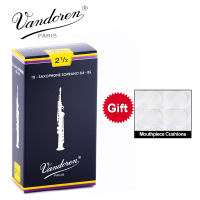 France Vandoren Traditional Soprano Sax Traditional Reeds Saxophone Soprano Bb Reeds Strength 2.0#, 2.5 # 3.0# 3.5# Box of 10