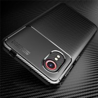 For Samsung Galaxy XCover 5 Case Carbon Fiber Texture Phone Cases Sumsung X Cover 5 XCover5 SM-G525F 5.3 Frame Shockproof Coque