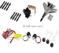 Wltoys XK A100 RC plane Spare parts servo blades receiver motor Foam body landing gear USB Hubs