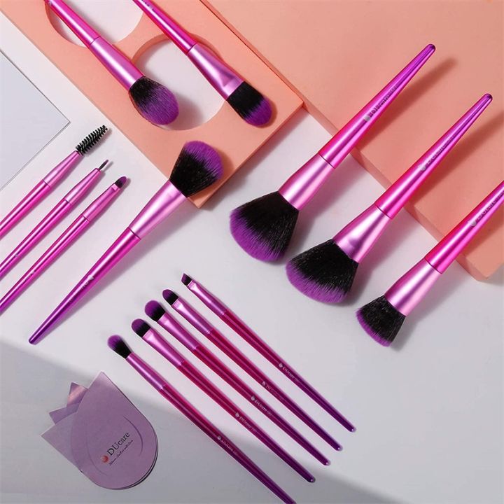 cc-ducare-makeup-brushes-15pcs-set-synthetic-hair-for-eyeshadow-eyeliner-foundation-blush