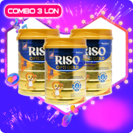 [Combo] Sữa bột Riso Opti Gold 3 900g- dành cho trẻ từ 1 đến 2 tuổi thumbnail