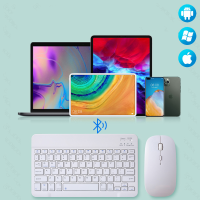 สำหรับ Bluetooth Keyboard Set Silent Slim Wireless Keyboard And Mouse Combo สำหรับแล็ปท็อป Mac IOS Windows PC Tablet