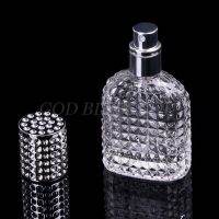 ；‘【；- New Style Pine Portable Glass Perfume Bottle With Spray Empty With Atomizer Drop Shipping