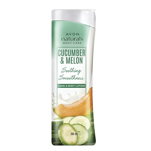 AVON NATURALS Body Care CUCUMBER & MELON Soothing Smoothness Hand and
