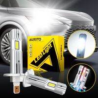 AUXITO 2Pcs 12000LM H1 LED Headlight Canbus Fanless Mini 1:1 Size Design For Car LED Fog Light Day Driving Running Lamp Bulbs  LEDs  HIDs