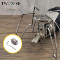 TWTOPSE ลูกบิดไทเทเนียม DIY สำหรับ SOTO T 310 330เตาแมงมุมอะลูมินัมอัลลอยดัดแปลงอุปกรณ์ปุ่มบนเตาสไตล์ดำ