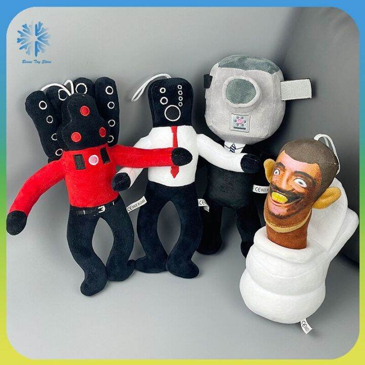 Skibidi Toilet Plush Doll Titan Speakerman Speakerman Cameraman Toilet ...