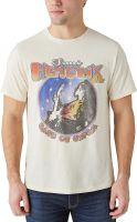 Lucky Brand Mens Short Sleeve Jimi Hendrix Band of Gypsys Graphic Tee