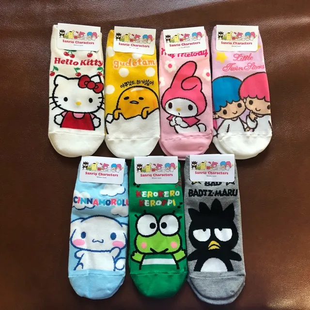 Korean Socks Hello Kitty Keroppi Iconic Socks Lazada PH