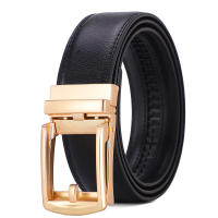 Men Belt ผู้ชายเข็มขัดหัวเข็มขัดอัตโนมัติใหม่ผู้ชายธุรกิจโจ๊กเกอร์เข็มขัดหนังวัวแท้3.5ซม. กว้างเข็มขัดหนังสองชั้นสำหรับผู้ชาย110-130ซม.