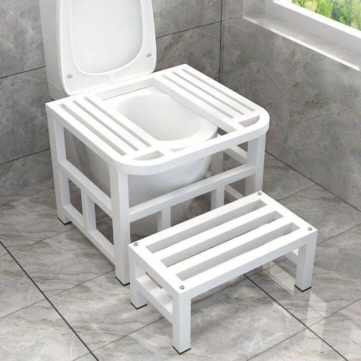 Toilet Change Squat Seat Cover Toilet Squat Rack Foot Step Stool Squat
