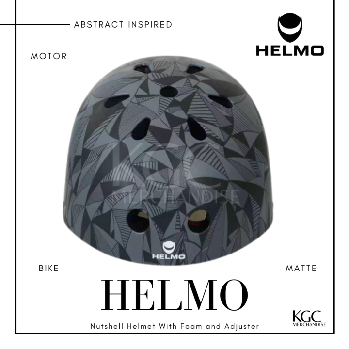 [KGC] Motorcycle Helmet Design Series HELMO Half Face Hard Shell