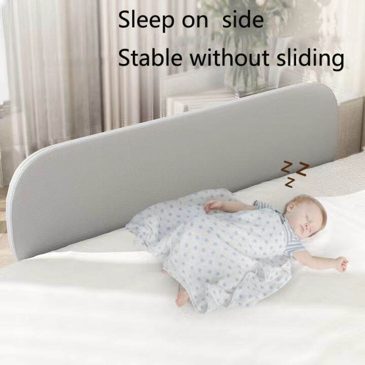 DSL 1.2m Foldable Baby Safety Bed Guard Rail Safety Guard Fence for