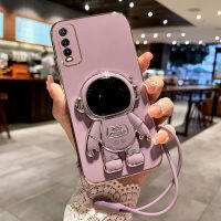 เคสสำหรับโทรศัพท์ VIVO Y12S Y20S Y12T Y12A Y20 Y12D Y20A Y20sG Y20i Y20D กล้องหรูหรานุ่มเคสนักบินอวกาศฝาหลังเคสเคสกันกระแทกมือถือ