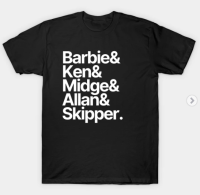 Movie Baribie and Ken  graphic cotton O-neck T-shirt for men