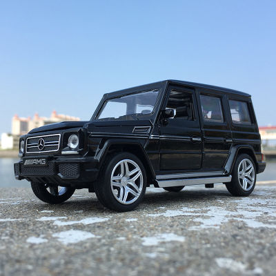 1:32จำลอง Benz G65อัลลอยรถรุ่นเสียงและแสงดึงกลับเด็ก SUV รถรุ่นของเล่นเด็กของขวัญวันเกิด