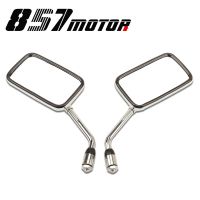 HOTnew สกู๊ตเตอร์ Kaca Spion Motor กระจกสำหรับ Honda ข้าง XVL400 CA250 Steed 400 Shadow VT400 500 600 700 750 800 1100 600 NV400