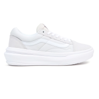 Vans รองเท้าผ้าใบ Old Skool Overt ComfyCush | Light Grey/White ( VN0A7Q5ELGX )