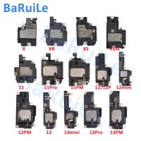 BaRuiLe ลําโพง 1 ชิ้นสําหรับ iphone X XR XS Max 11 12 13 mini Pro Max ลําโพงดัง Ringer ภายใน Buzzer Flex Cable Louder Parts