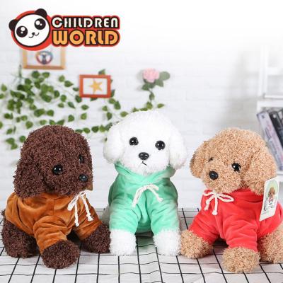 Childrenworld 25cm Curly Hair Poodle Dog Puppy Stuffed Toys Doll Home Sofa Bed Decor