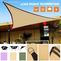 ✉☬♂ Outdoor Sun Shade Awning Sunshade Sail Anti-UV Protection Waterproof Canvas Canopy for Balcony Pool Patio Garden Sun Shelter