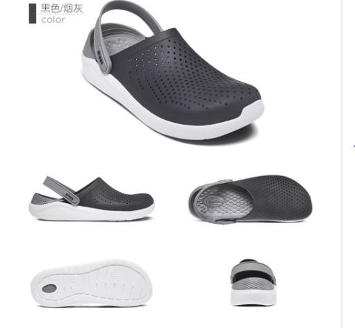 รองเท้าแตะ-ผู้ชาย-รองเท้ารัดส้นชาย-crocs-literide-clog-หิ้วนอก-ถูกกว่าshop