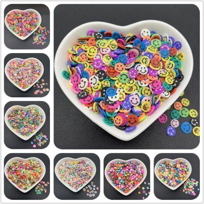 500pcs 3mm-6mm Mix Clay Slices Fruit Shape Polymer Clay Beads For Jewelry Making DIY Handmade Nail Art Slime Toys DIY accessories and others
