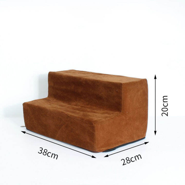 Pet Ladder Stairs for Pet Cat and Dog Ramp 2 Steps Ladder Pet Bed