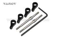 450 Flybarless Heli Tarot Linkage Rod Set Mundur Sekrup TL45116