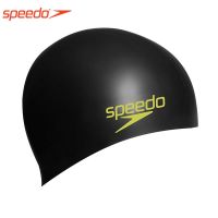 ๑◑ speedo speedo หมวกว่ายน้ำเด็ก หัวเด็ก กันน้ำ ผมยาว หมวกว่ายน้ำ ซิลิโคนสีทึบ สำหรับเด็กผู้หญิง