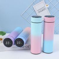 ♟ Digital Smart Thermos Water Bottle Keep Cold Heat Thermal Bottle Temperature Display Stainless Steel Thermos Baby Children Kids