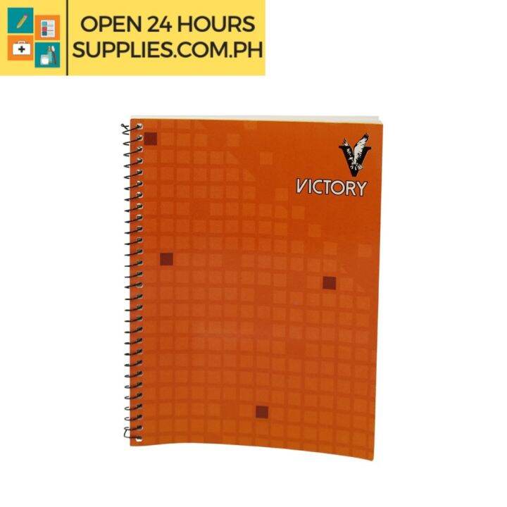 Victory Spiral Notebook Coated Board 80 Leaves 148 x 200 mm spiral note ...