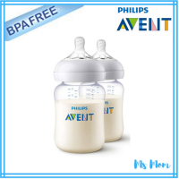 ขวดนม Philips Avent Natural PA ขวดใส แพคคู่