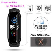 Hydrogel Protective Film for Mi Band 7 6 5 4 3 Protection Film Cover Screen Protector for Xiaomi Band 3/4/5/6 Not Tempered Glass Wires  Leads Adapters