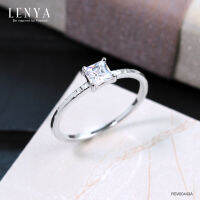 Lenya Jewelry  แหวนเงินแท้ ประดับด้วย Diamondlike เสริมบุคลิกเพิ่มความมั่นใจ