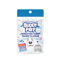 Buddy Pop ลูกอมนมโพรไบโอติกส์ รสโยเกิร์ต และ รสเลมอน