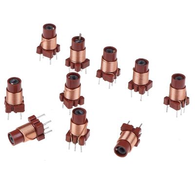 ☃ 10pcs Hot Sale Adjustable High-Frequency Ferrite Core Inductor Coil 12T 0.6uh-1.7uh Adjustable Inductor