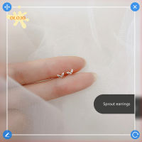 S925 Sterling Silver Hypoallergenic Delicate Love Star Creative Earrings for Women Best Friend Korean Sweet Refreshing Earring OLO