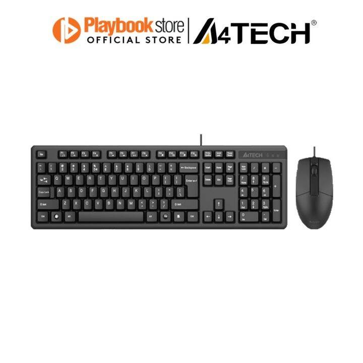 A4Tech KK3330 Multimedia FN Laser Inscribed Keys Desktop Wired