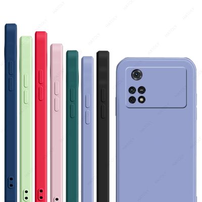 For Xiaomi Poco M4 Pro Case for Poco M4 M3 Pro 4G 5G Cover Shell Liquid Silicone Case for Xiaomi Poco X4 Pro 5G X3 F4 GT NFC F3