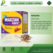 Thực phẩm chức năng giải độc gan Maxzan, hỗ trợ thanh nhiệt, giải độc