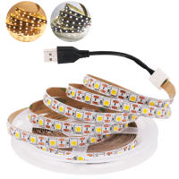 5โวลต์ USB หลอดไฟ LED Strip SMD 5050ที่มีความยืดหยุ่น LED เทปริบบิ้นทีวีแสงไฟแถบตกแต่งบ้าน30เซนติเมตร50เซนติเมตร1เมตร2เมตร3เมตร4เมตร5เมตร *