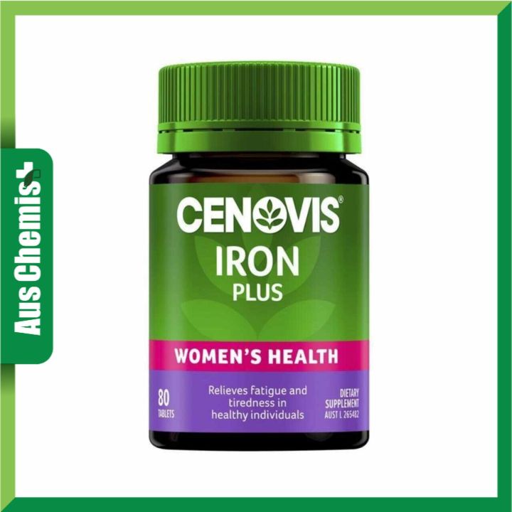 Cenovis Iron Plus 80 Tablets | Lazada