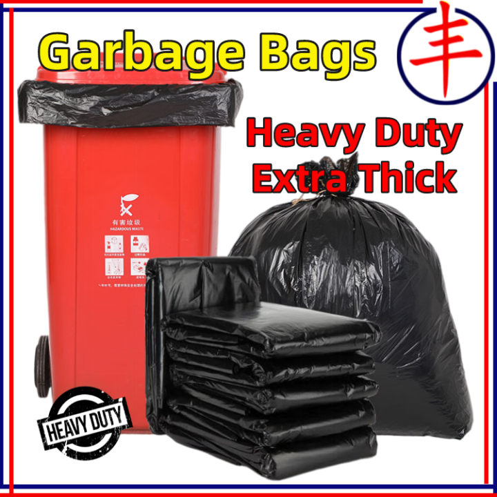 Heavy Duty Garbage Bag Plastik Sampah XL