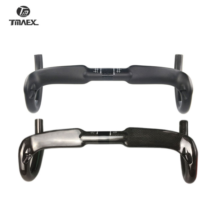 full-carbon-handlebar-fiber-bicycle-handlebar-inner-routing-road-bent-bar-strengthen-handlebar-bike-parts-31-8-400420440mm